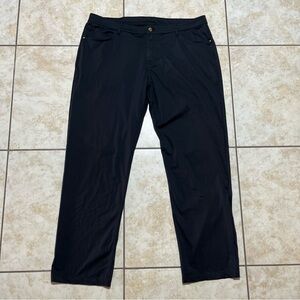 PXG Essential Golf Pants Mens Size 40 Black Performance Stretch Straight Fit